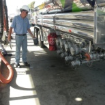 Loading on the Buckeye Rack