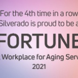 Silverado named a Best Workplace for Aging Services by Fortune for the 4th time in a row!