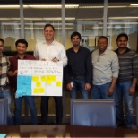 UBS AMP Team. I am second from left in check shirt. Awesome team of developer, and tester.