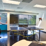 Ping-pong/game room.