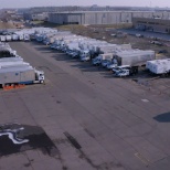 trucks at Kearny lot