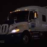 truck at night