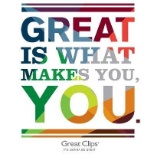 Great is what makes you, YOU.