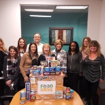 The Northridge Group collects canned food items to donate for our annual Thanksgiving Food Drive.