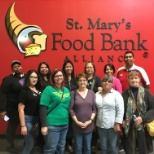 The New Business Team had their team builder St. Marys Food Bank