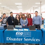 EDD employees always willing to lend a helping hand! #SupportCampfireVictims