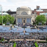 Columbia Commencement Low Library Quad