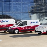 Dropoff's bikes, cars, trucks and vans can deliver anything from a letter to large catering order.