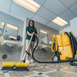 restroom cleaning