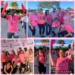 Running the Advent Health 5k for Breast Cancer Awareness (October 20219)