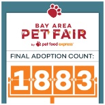 The final count is in. Thanks to the volunteers, rescues, vendors, and especially all of you who cam