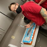 COVID-19 SAFE cutting Cake