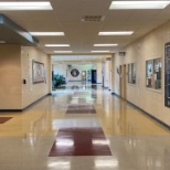 The hall outside the Counselors Suite.