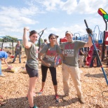 RV Employees building a playground in a day!