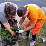 Gardening is a favorite.