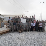 Farewell at Bagram