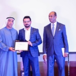 Awarded as best employee from the V.C Al-Futtaim Group