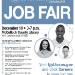 Learn more about TJJD at our job fairs! Conditional offers made on the same day.