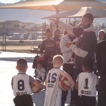 One of many photos of me coaching my group of young athletes.