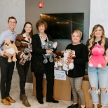 Malouf employees have a chance to donate new stuffed animals to our local Children's Justice Center.