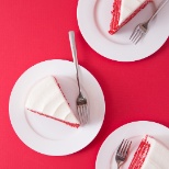 Red Velvet Cake Slices