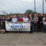 Chemic reaches 1 Million Safe Working Hours Milestone, December 2014