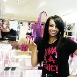 @ Macy's promoting a new fragrance launch, for Viva La juicy.