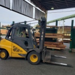 Lindy forklift at Western Forest products