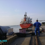 Loading PayGas,  Barges