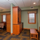 One of the Private Suites at the Hospice House.