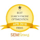 Rated Best SEO Company for April 2018