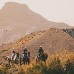 Horseback riding at Lajitas