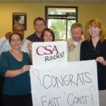 East Coast won the CSA Rocks! 2012 Challenge