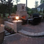 Past Project: Patio w/Outdoor Fireplace