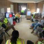 Safety awareness meeting at Washington & Lee