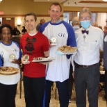 It's not Pi Day without a pie eating contest!