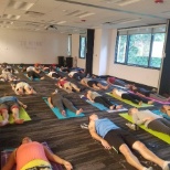 Yoga - part of All Star's Health and Wellness Initiatives 2019