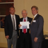 Jim Freeman is recognized for his work with National Write Your Congressman.