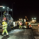 Road repairs in Selby.