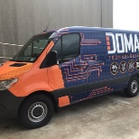 DOMA's Van (Check us out around Town!)