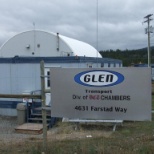 Entrance to Glen Transport Ltd