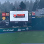 Harts representing at Cheney Stadium