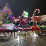 Catalytic Float in Christmas Parade