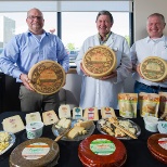 Display of Lake Country Dairy produced cheeses