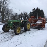 Wagner Farms combining old and new together to do a job needed