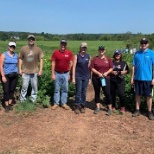 Affinity Volunteers at Grow a Row