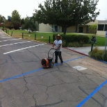 Painting outside of Holtville high school