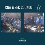 CNA Staff Special Cookout! 