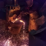 Prairie Du Sac Foundry Pouring