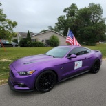 4th of July Parade (Our Recruiters Beautiful Mustang)